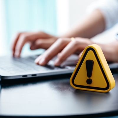 Digital padlock icon highlighting St. Mary’s Bank New Hampshire tips to prevent electronic theft